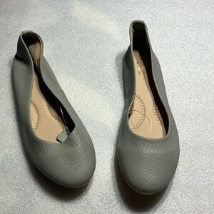 Woolworths South Africa grey leather flats